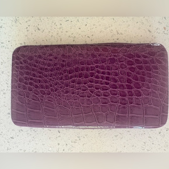 Purple Snap Case Wallet - Picture 2 of 7